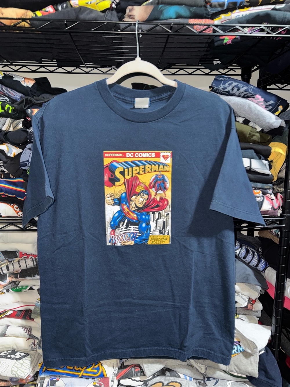 Vintage Superman DC Universe Comic Book Graphic T Shirt Men’s Size Large 90s